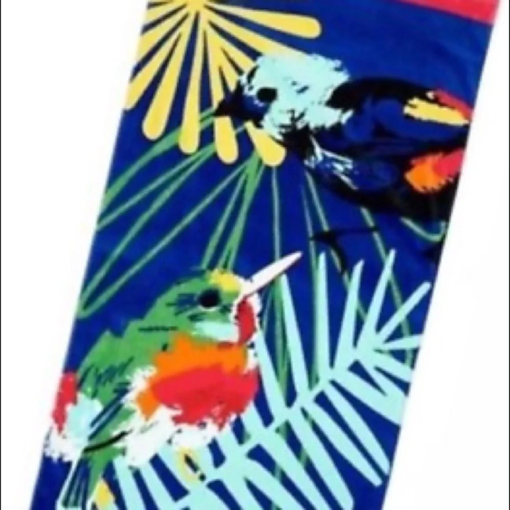 Vera Bradley Beach Towel MINI TODY BIRDS BLUE